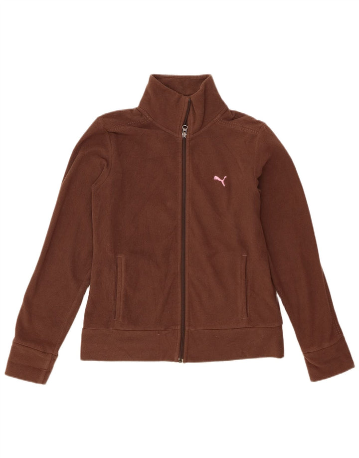 Puma Veste polaire pour femme UK 10 Small Marron