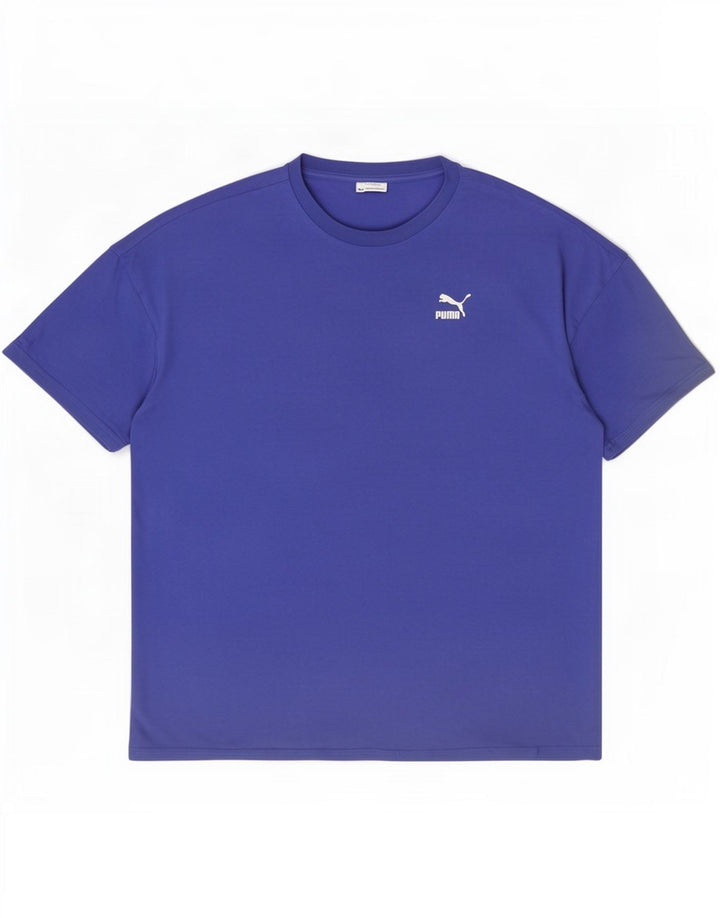 Puma T-Shirt Homme Grand Bleu