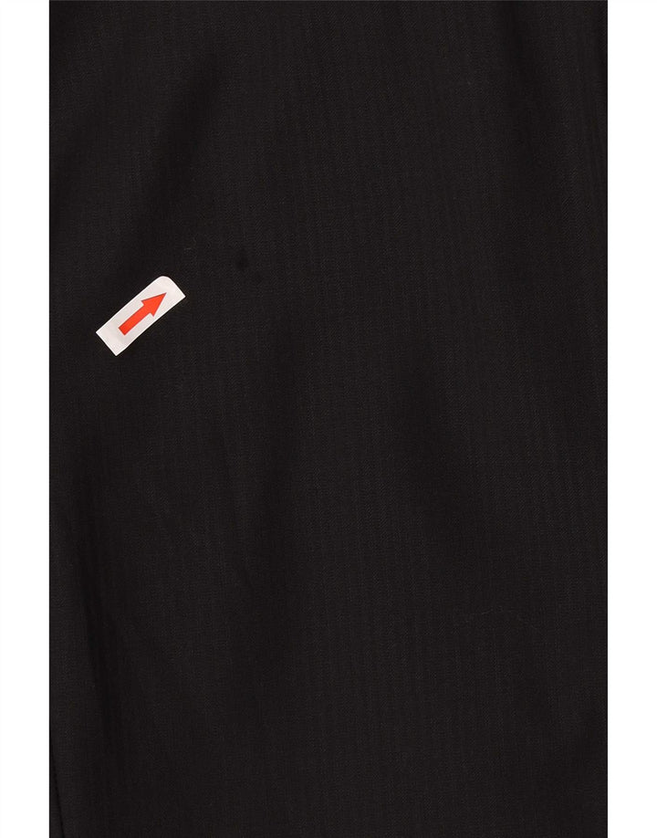 Hugo Boss Veste blazer à 2 boutons pour homme EU 56 3XL Laine vierge à fines rayures noires