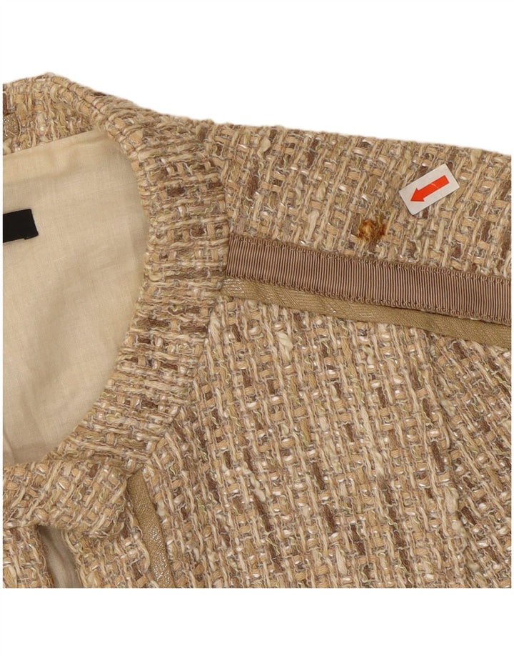 Hugo Boss Pardessus pour femme UK 14 Coton beige moyen