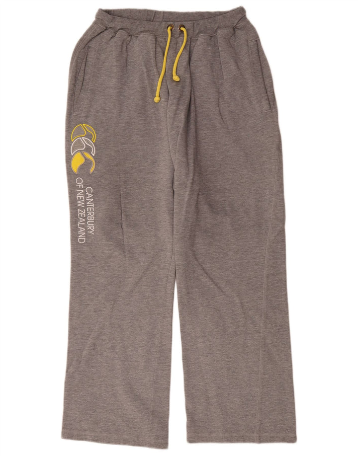 Canterbury Pantalon De Survêtement Graphique En Coton Moucheté Gris Moyen Homme