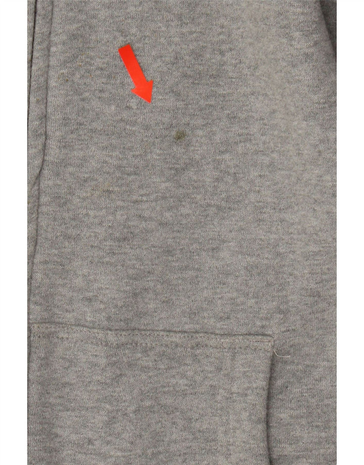 KAPPA Mens Zip Hoodie Sweater XL Grey Cotton Vintage Kappa and Second-Hand Kappa from Messina Hembry 