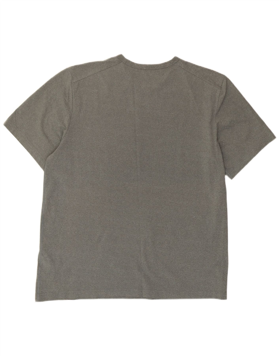 Nike Hommes Dri Fit T-Shirt Haut Large Gris Polyester