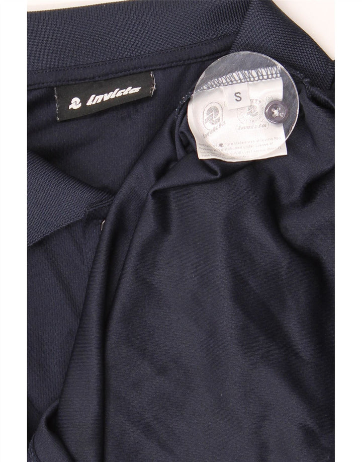 Invicta Polo Homme Petit Bleu Marine Polyester
