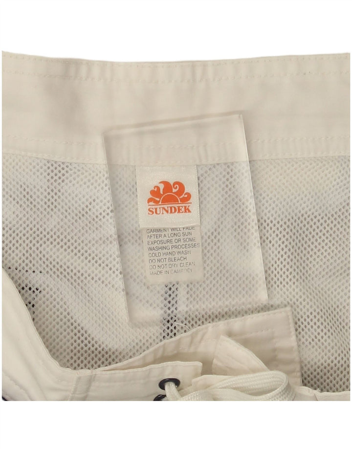 Sundek Short de Bain Homme Grand Bleu Marine Floral Polyester