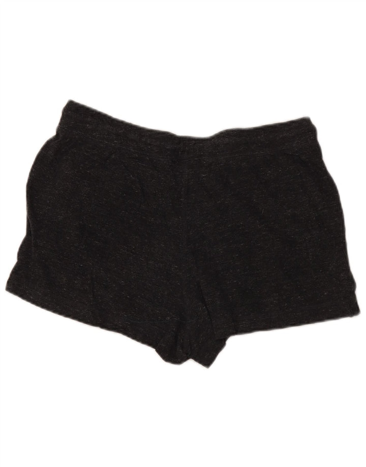 NIKE Short de sport pour femme UK 16 Large Gris Coton