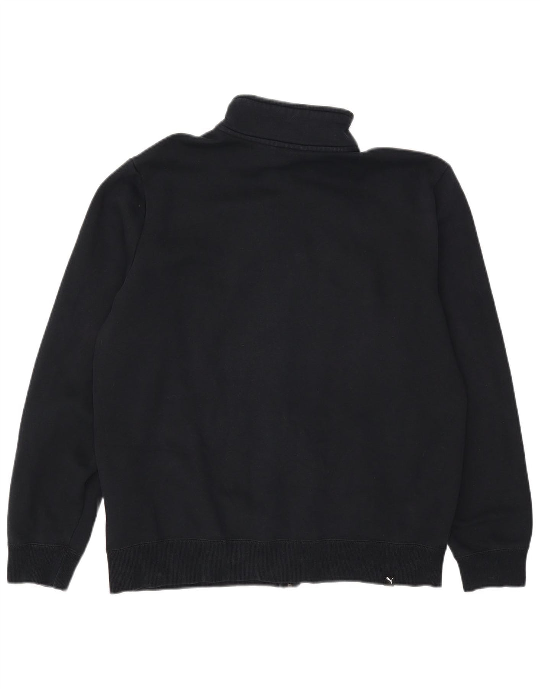 Puma Veste de survêtement pour homme Taille L Noir Coton