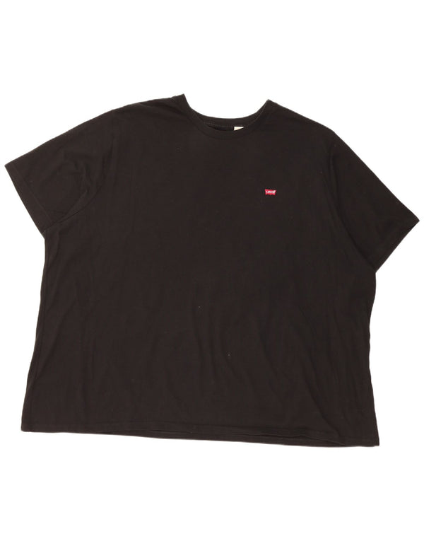 LEVI'S T-Shirt Standard Homme 4XL Noir Coton