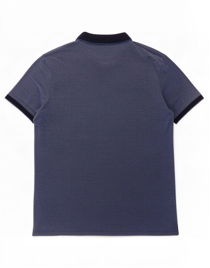 Gant Polo Homme 2XL Bleu Marine Coton