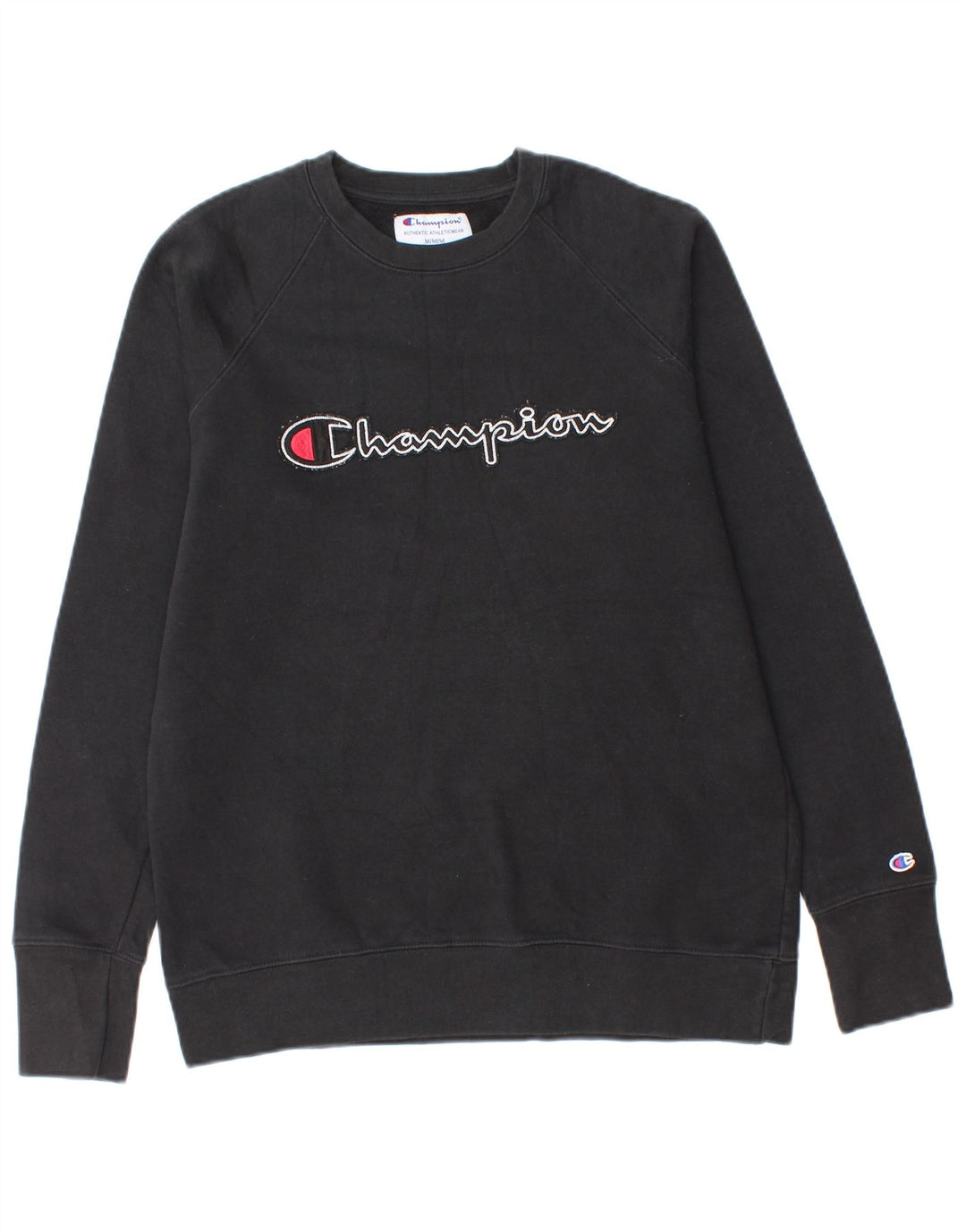 Champion Sweat-Shirt Graphique Homme Noir Moyen Coton