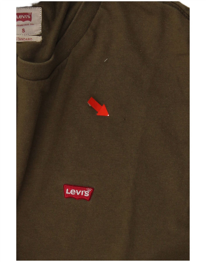 Levi's T-Shirt Top Homme Kaki Petit