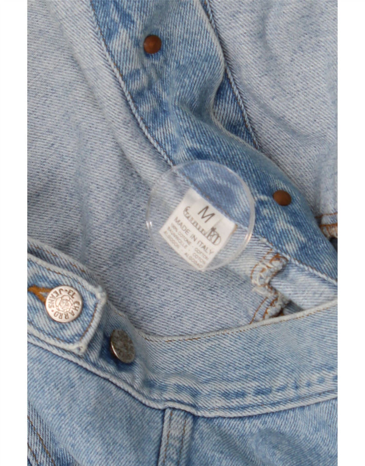 CHARRO Veste en Jean Homme UK 38 Bleu Moyen Coton