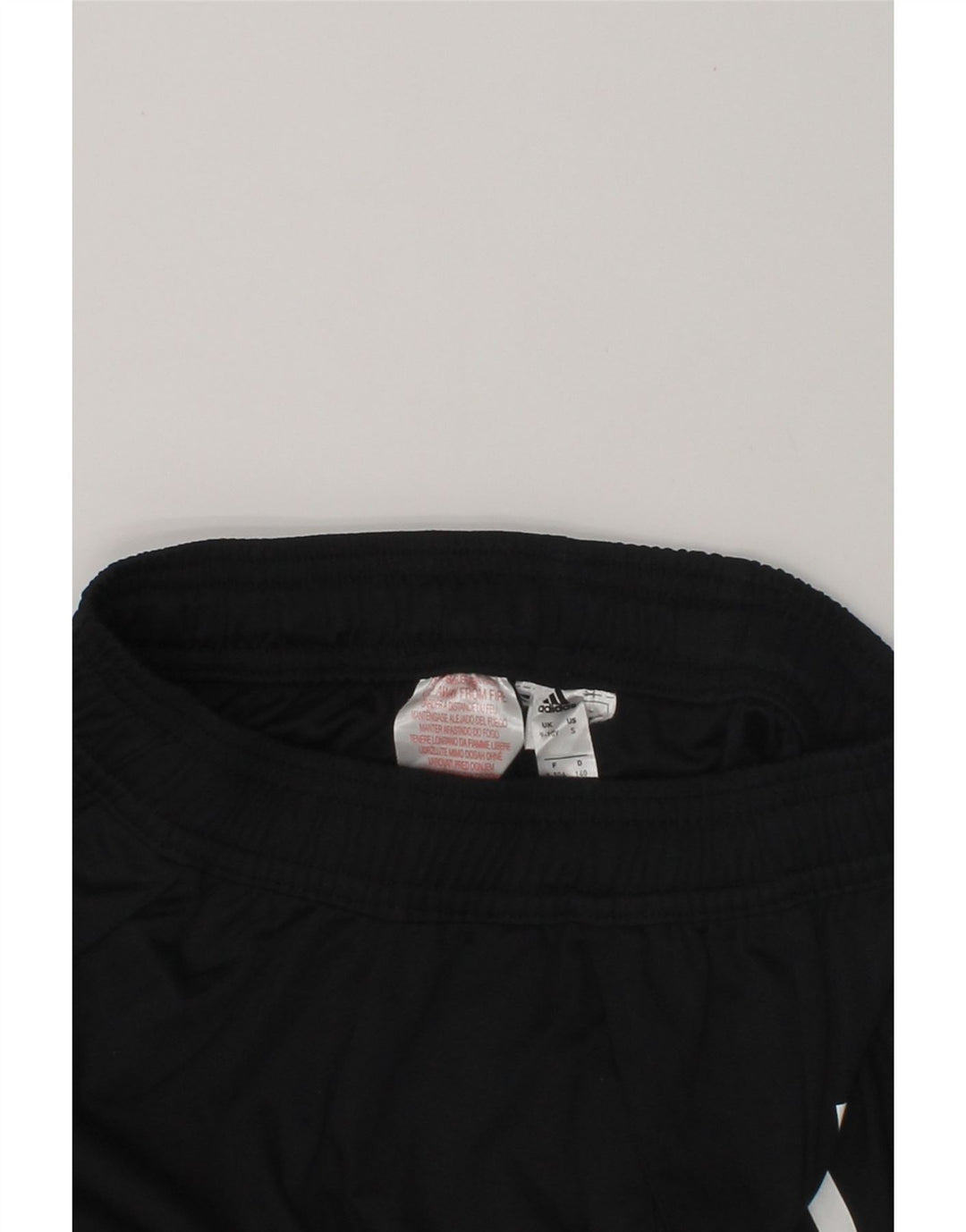 ADIDAS Boys Sport Shorts 9-10 Years Black Polyester | Vintage Adidas | Thrift | Second-Hand Adidas | Used Clothing | Messina Hembry 