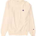 Champion Reverse Weave Sweatshirt Jumper Petit Coton Blanc