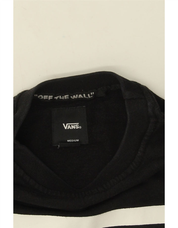 Vans Sweat-shirt graphique pour homme en coton noir moyen