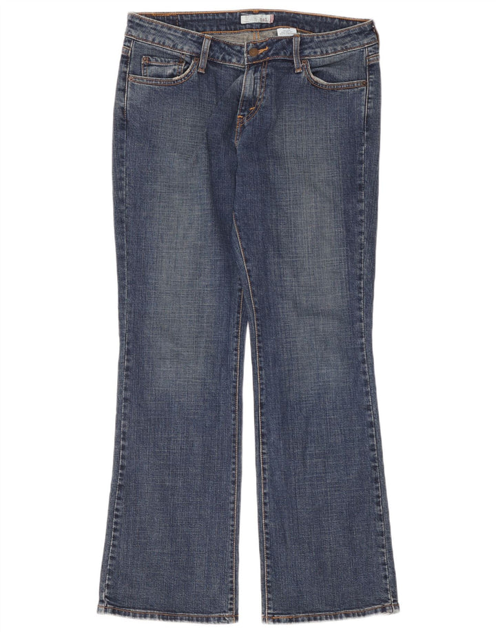 Levi's Jean 545 Low Bootcut pour femme US 12 Large W34 L31 Bleu Coton