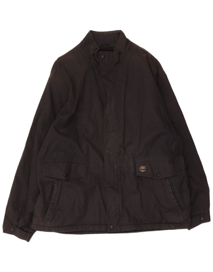 Timberland Veste coupe-vent pour homme UK 42 XL Nylon noir
