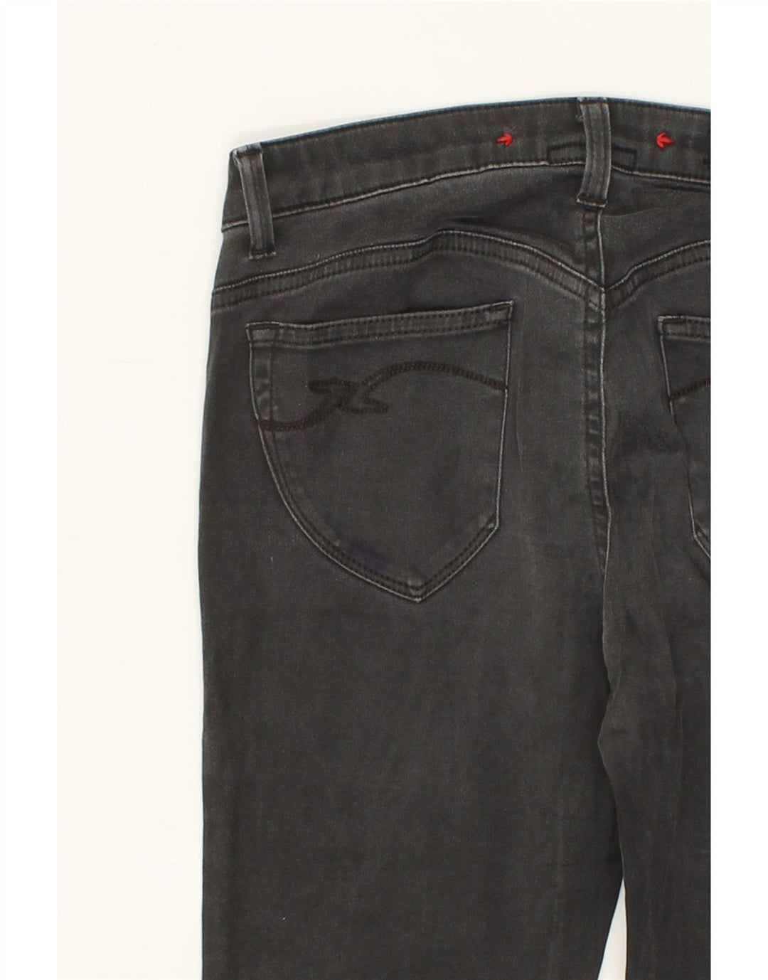 TRUSSARDI Womens Skinny Jeans W26 L30 Grey Vintage Trussardi and Second-Hand Trussardi from Messina Hembry 