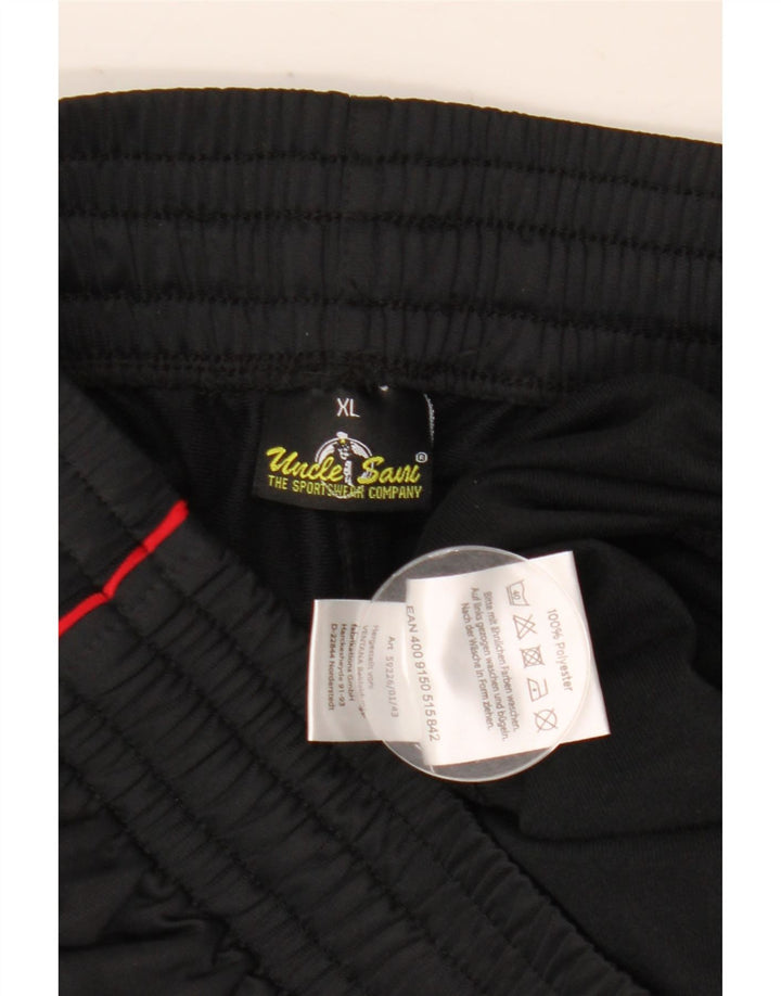 Oncle Sam Pantalon de Survêtement Capri Graphique Homme XL Noir Polyester