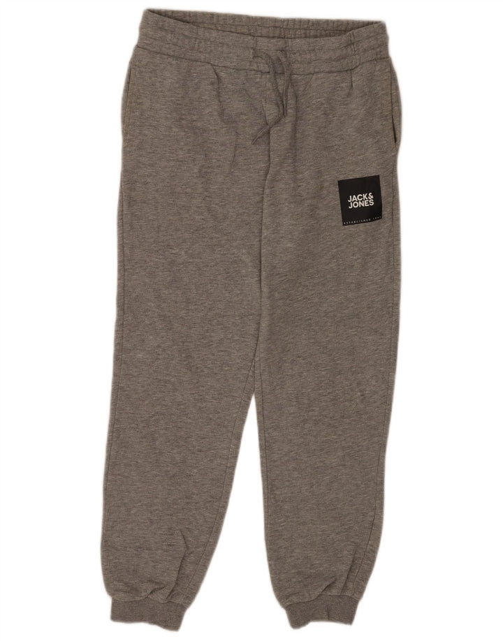 Jack & Jones Pantalon De Survêtement Pantalon De Jogging Gris Moyen En Coton Moucheté