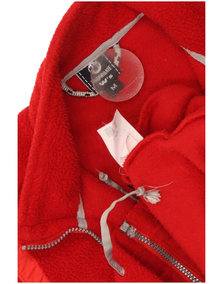 Murphy & Nye Gilet polaire pour femme UK 14 Rouge moyen Polyester