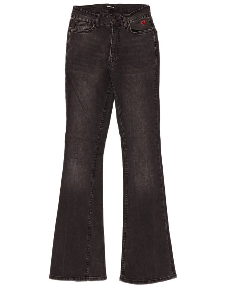 Desigual Jean évasé slim femme EU 36 Small W26 L33 coton noir