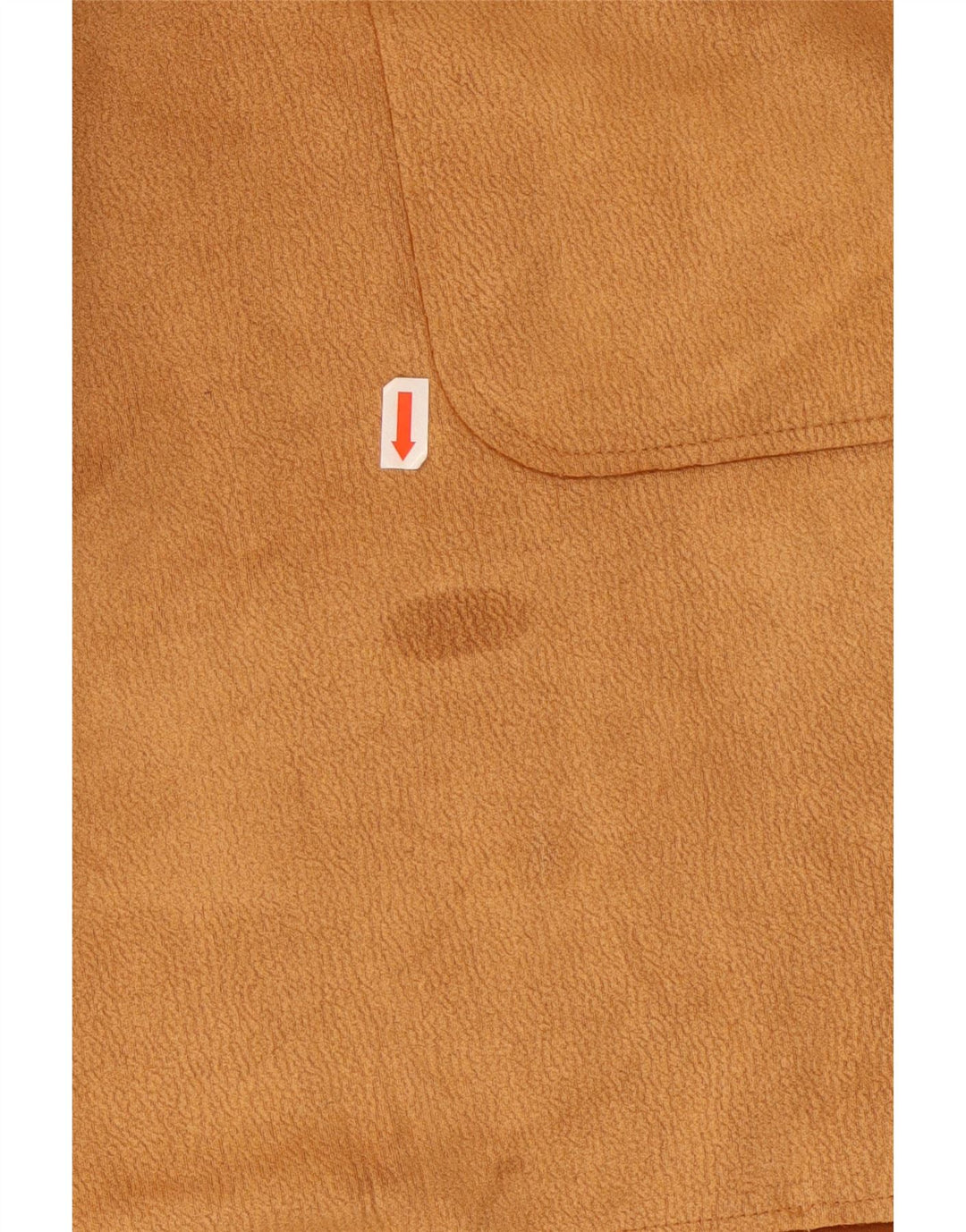 Zara Womens Longline Cardigan Sweater UK 16 Large Marron Polyester