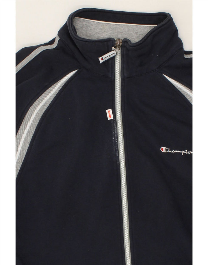 CHAMPION Veste de Survêtement Homme 3XL Bleu Marine Coton