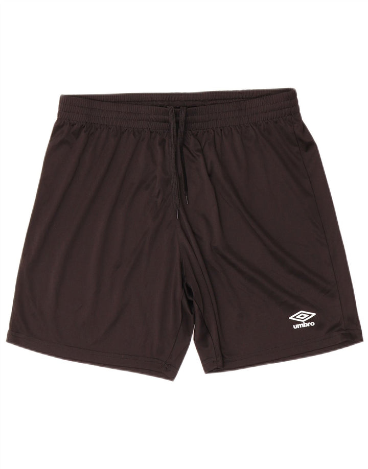Umbro Short de Sport Homme XL Noir Polyester