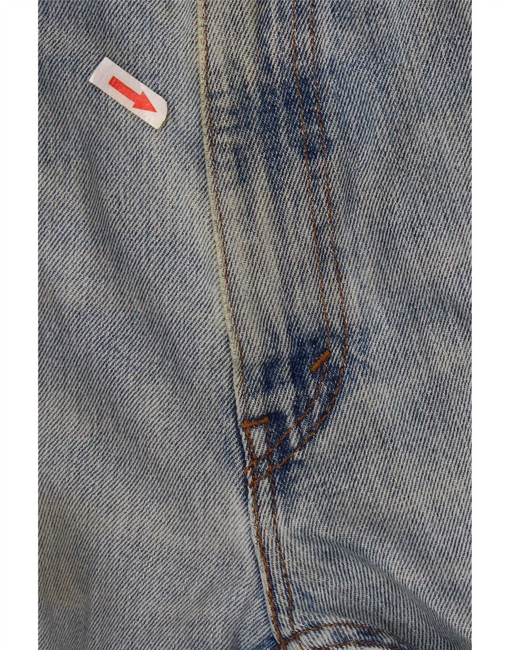 Levi's Jean Droit 505 Vieilli Homme W34 L28 Bleu Coton