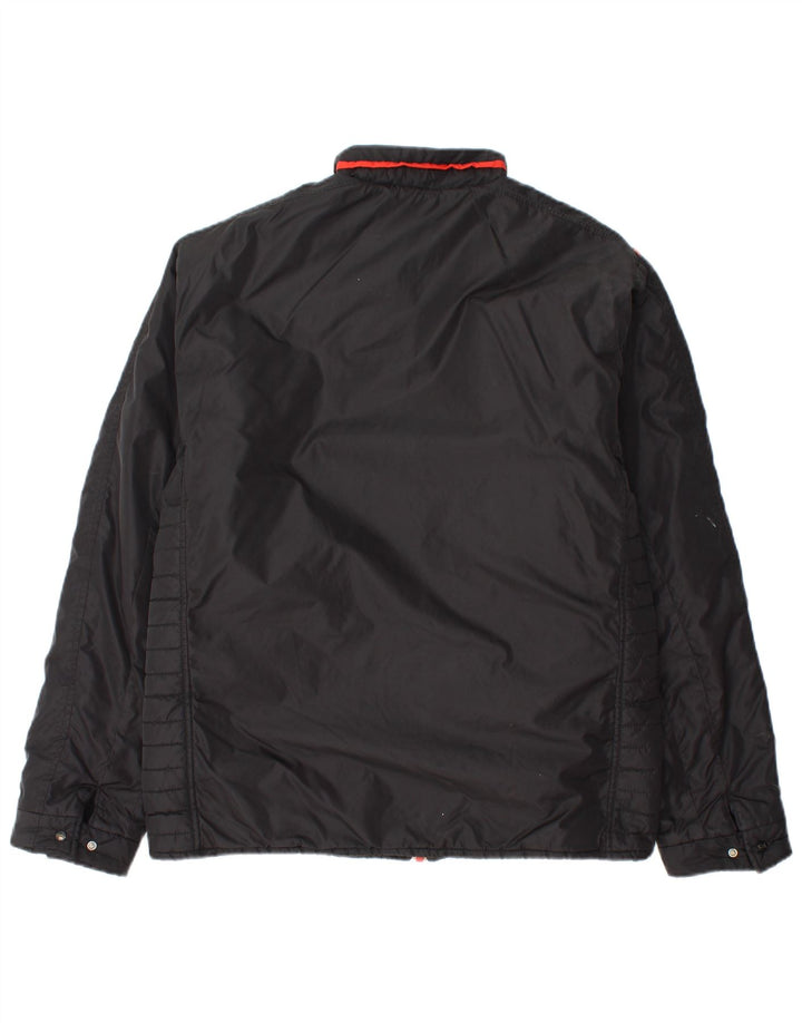 PUMA Veste rembourrée pour homme UK 38 Medium Noir Colourblock