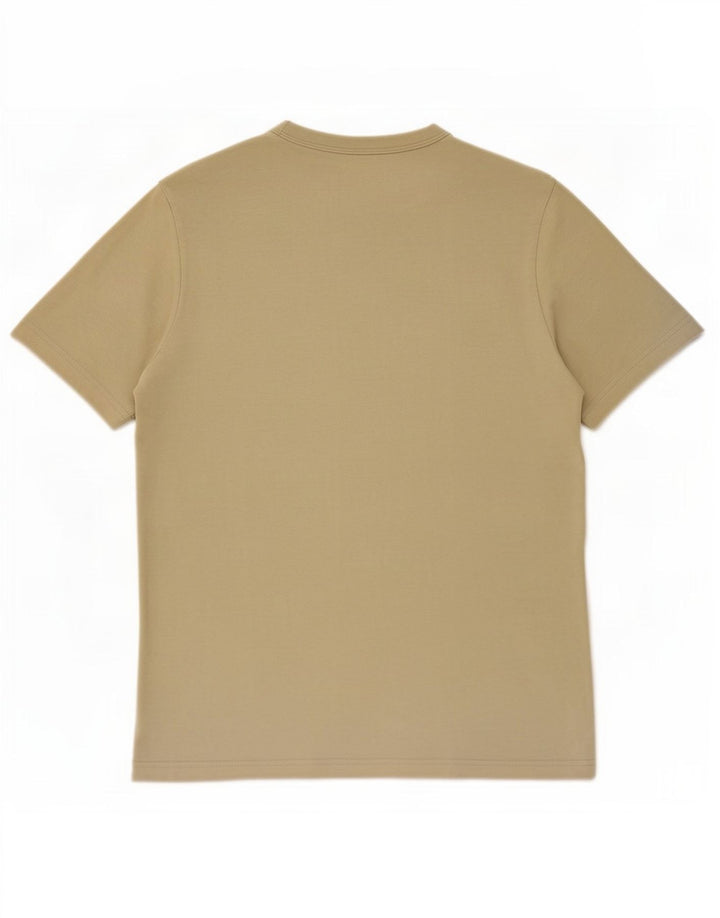 Zara Homme T-Shirt Top Beige Moyen Coton