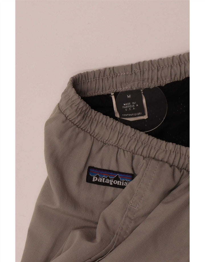 Patagonia Short de Sport Homme Gris Moyen Nylon