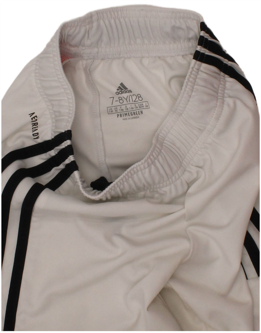 Adidas Garçons Aeroready Sport Shorts 7-8 ans Blanc Polyester