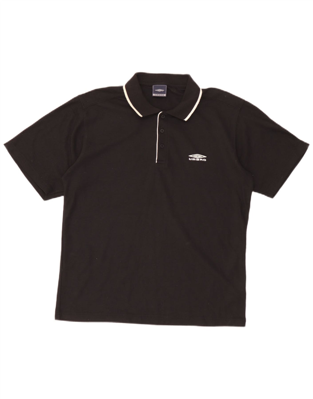 Umbro Polo Homme Noir Moyen Polyester