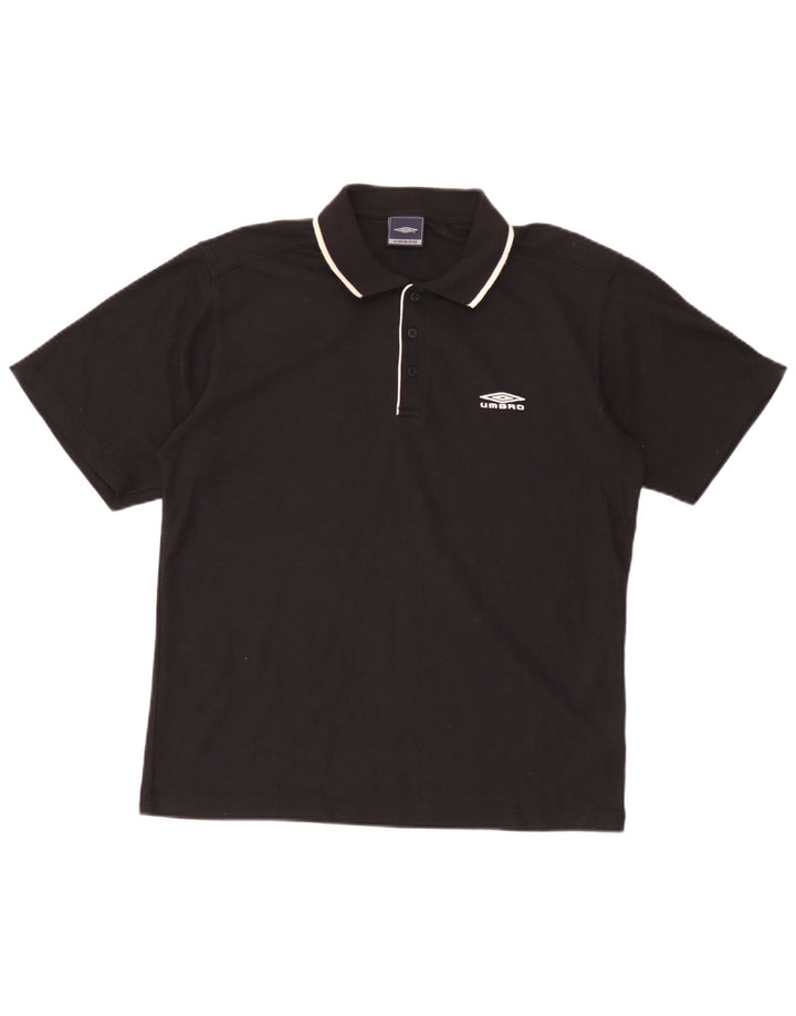 Umbro Polo Homme Noir Moyen Polyester
