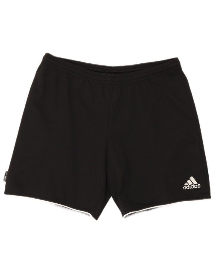 Adidas Short de sport Climalite Homme Noir Moyen Polyester