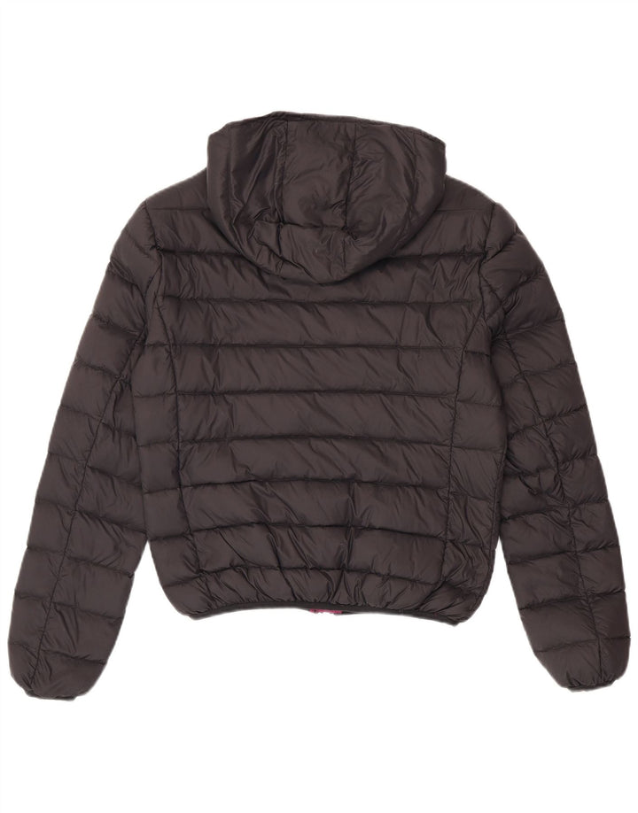 CHAMPION Veste matelassée à capuche pour fille 13-14 ans Large Noir Polyamide