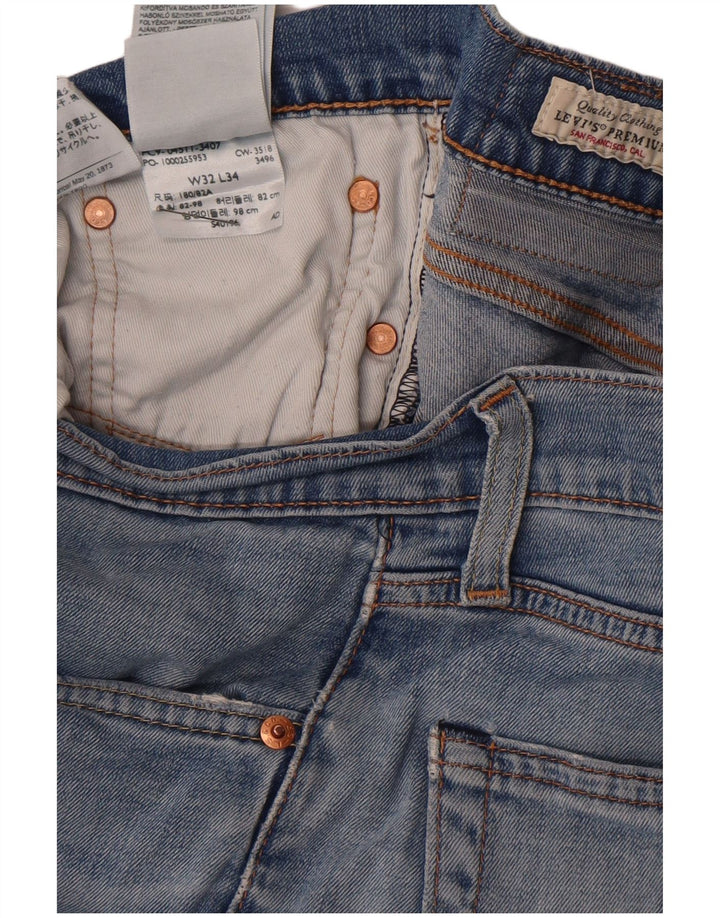 Levi's Jean Slim 511 Homme Bleu W32 L34 Coton
