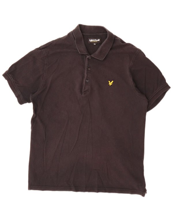 Lyle & Scott Polo Homme XL Noir Coton
