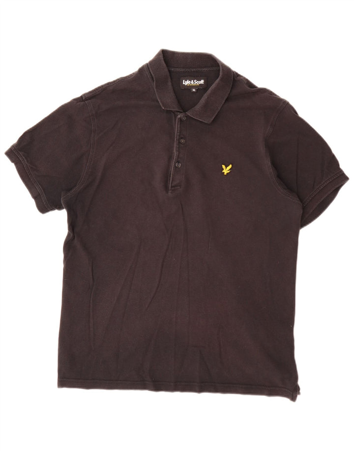 Lyle & Scott Polo Homme XL Noir Coton