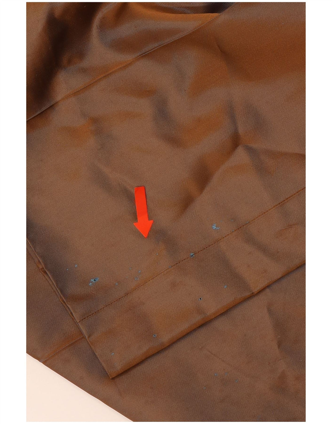 LA PERLA Pantalon décontracté droit Marvel pour femme IT 44 Medium W28 L28 Marron