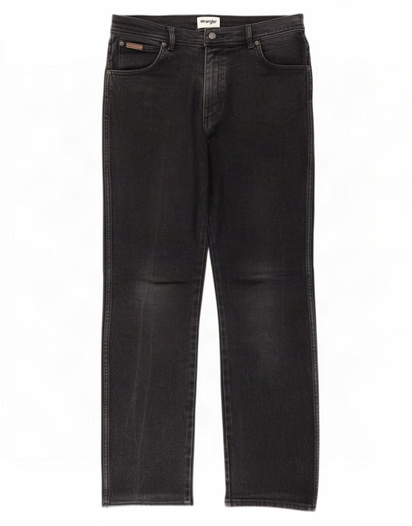 Wrangler Jean Droit Texas Homme W34 L32 Noir Coton