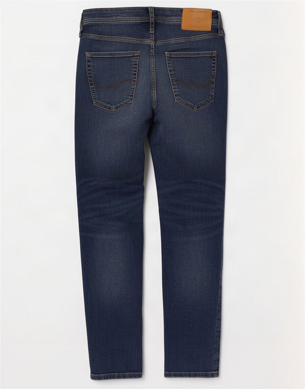 Jack & Jones Jean Skinny Liam W31 L30 Homme Bleu Marine Coton