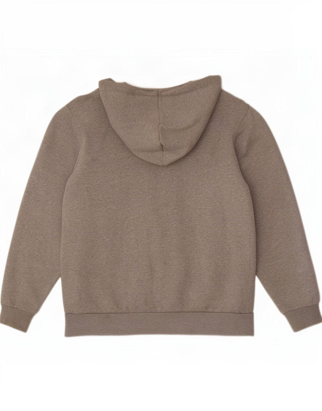 Converse Pull à capuche zippé pour hommes, grand coton gris
