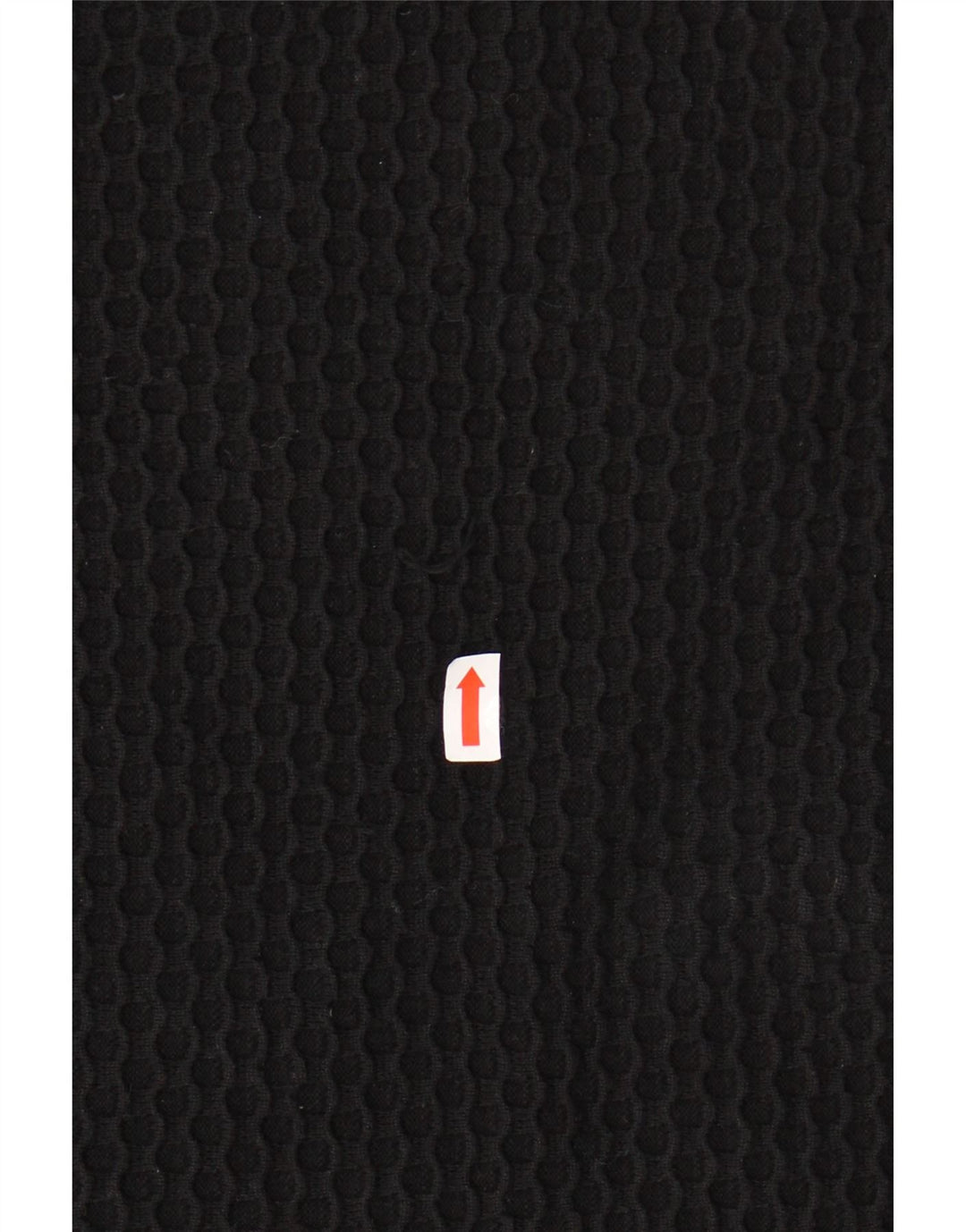 COS Haut Femme Manches 3/4 UK 14 Coton Noir Moyen