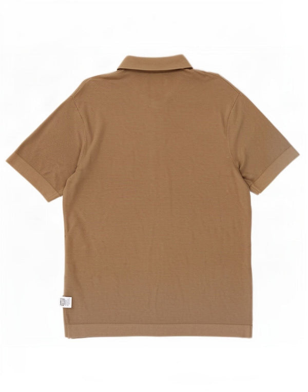 Jack & Jones Chemise à Manches Courtes Homme Beige Moyen Coton
