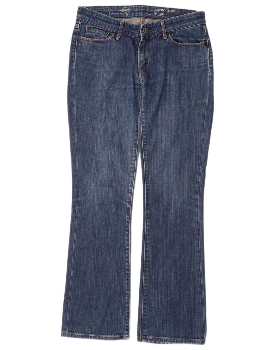 Levi's Jean Skinny Bootcut Femme US 8 Moyen W29 L32 Bleu