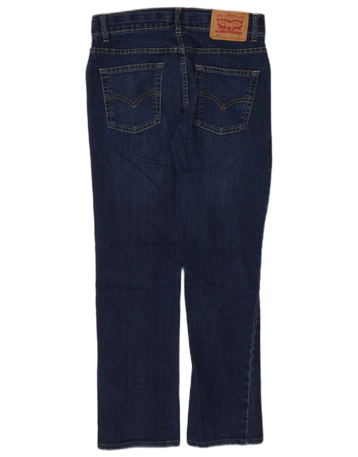 Levi's Garçon 511 Slim Jean 13-14 ans W24 L25 Bleu Marine Coton