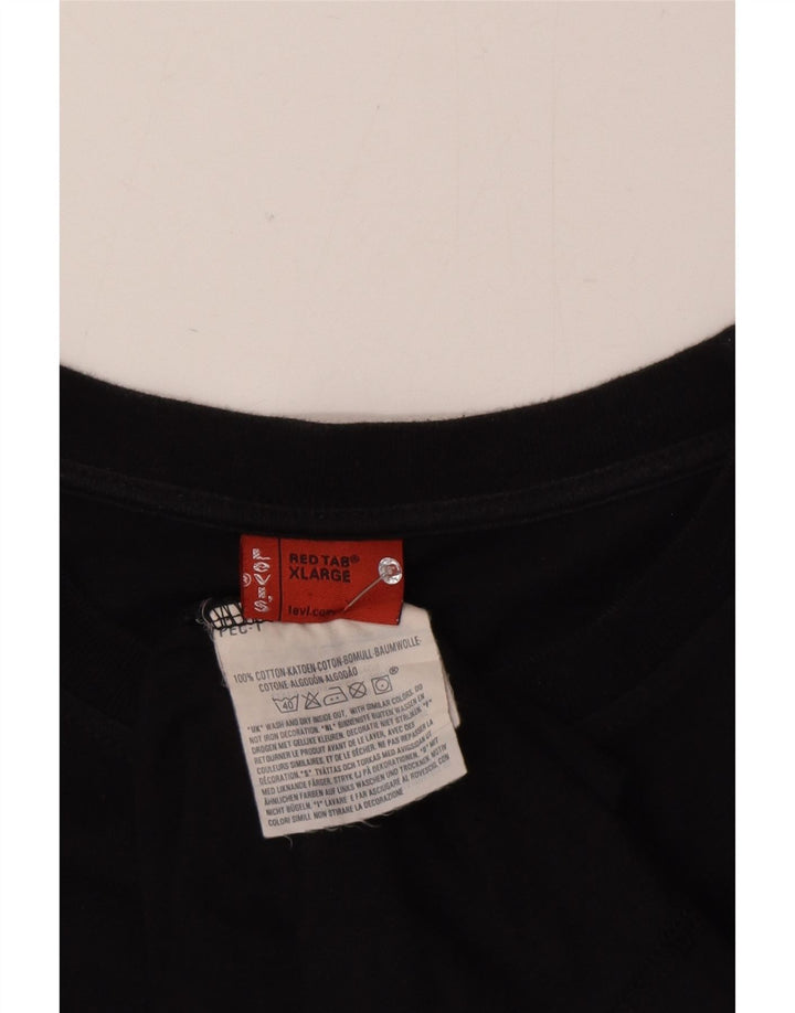 Levi's Top Manches Longues XL Homme Noir Coton